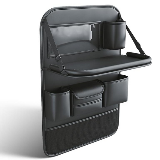 ROYAL CAR - Luxury car seat storage - Foldable computer stand